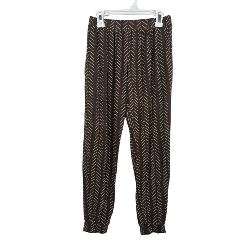 Kyte Baby Pant In Espresso Herringbone Size XS